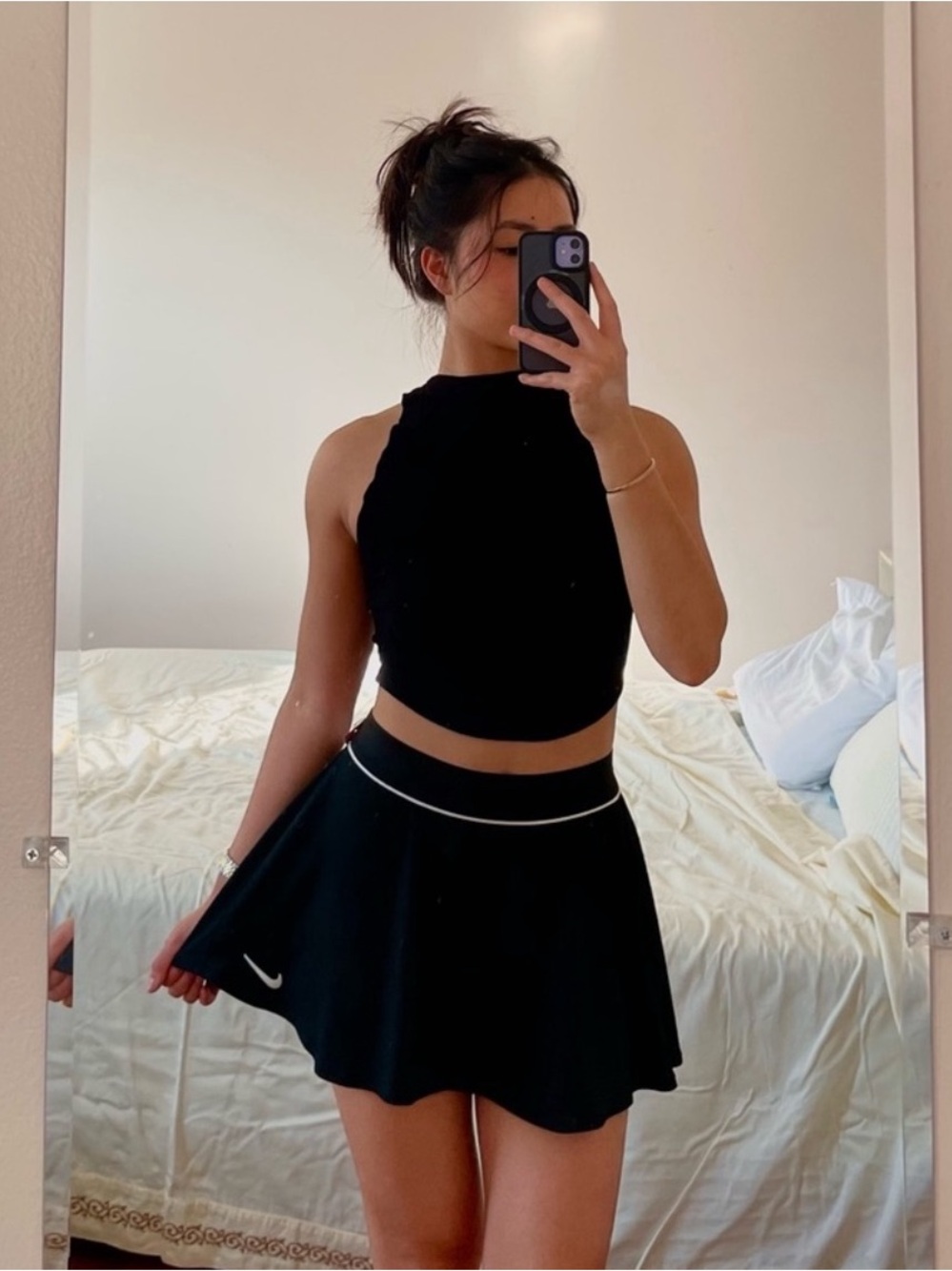 Nike Dri-fit Tennis Skirt - Picture 3 of 8